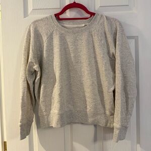 J. Crew Light Gray Women's Crew Neck Sweater